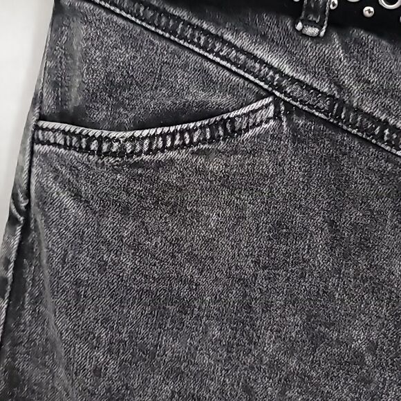 MAJE First Stone Cropped belted high-rise straight-leg jeans - Picture 7 of 13
